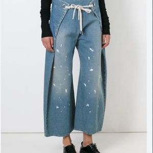 MM6 MAISON MARGIELA wide-leg denim